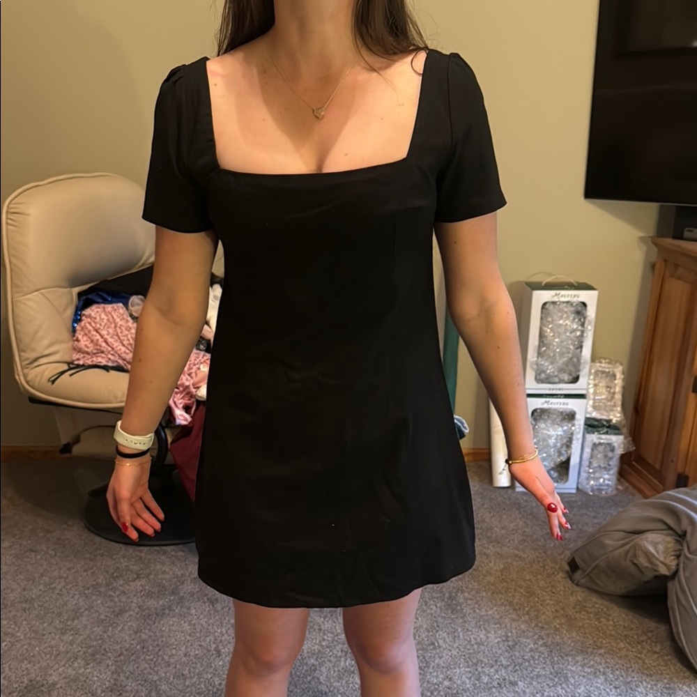 Princess Polly Black Sheath Mini Dress